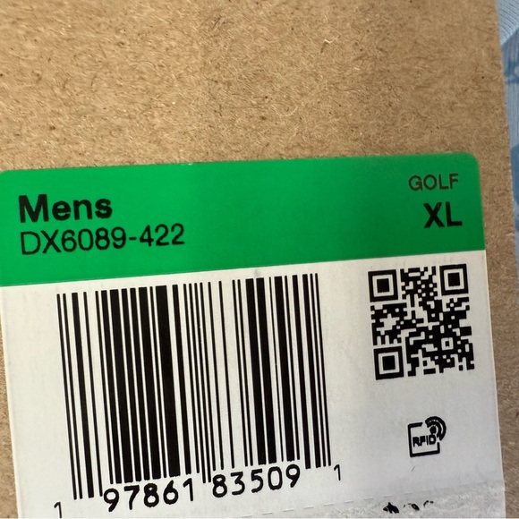 Nike Dri-FIT Floral Golf Tour Polo Shirt Blue DX6089-422 Mens XL NEW. 1113 - Picture 4 of 5